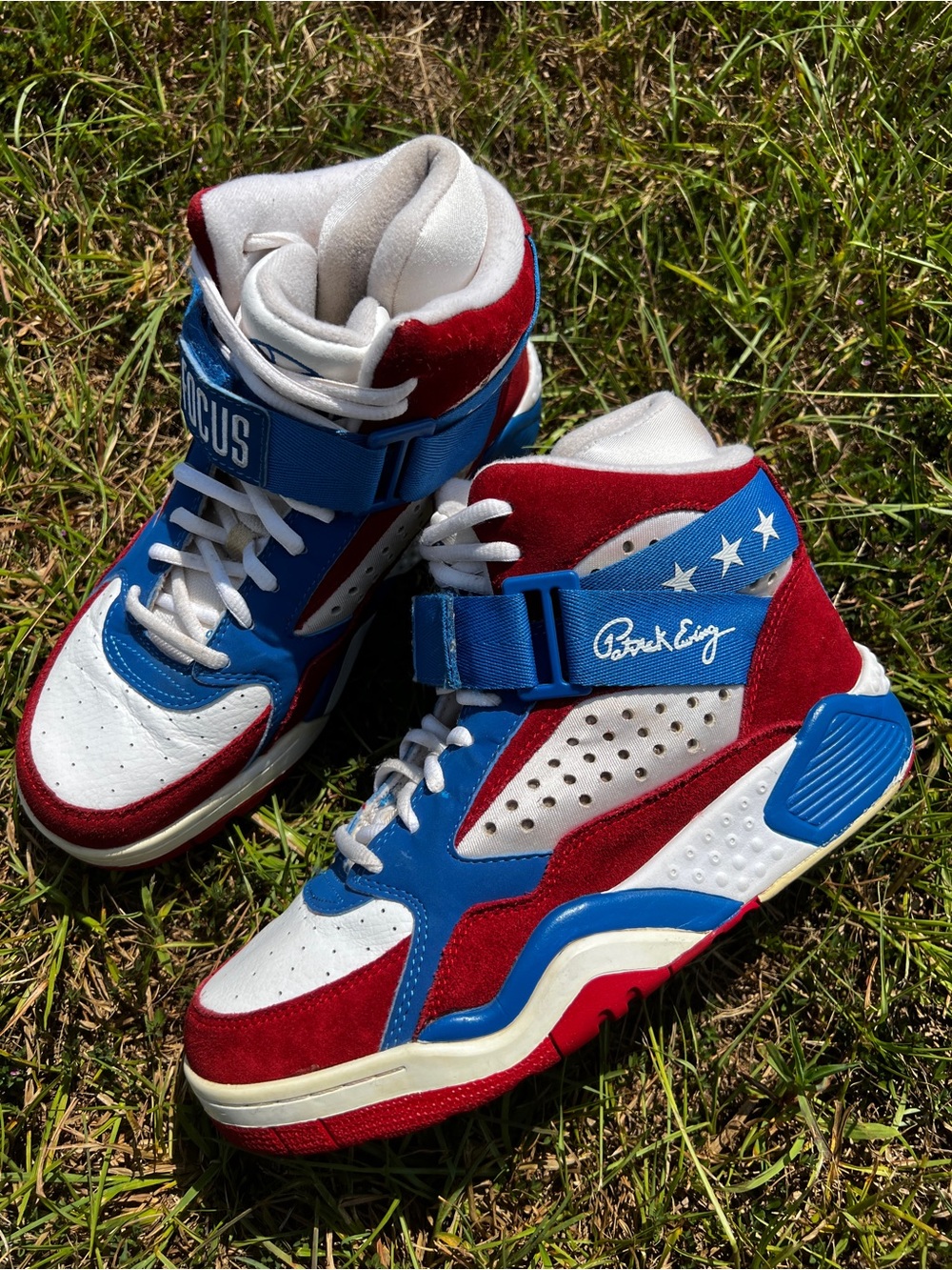 CLEAN Patrick Ewing size 8 Mens Athletics - Focus USA Basketball shoes